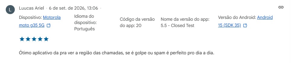 Avaliação de Usuário Beta do FoneTrack
